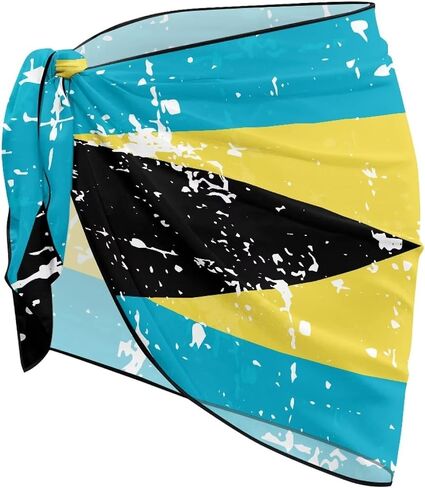 Sarong Swimsuit Coverup for Women Chiffon Beach Scarf Bathing Suit Cover ups Sexy Bikini Swimwear Wrap Skirt in Saudi Arabia