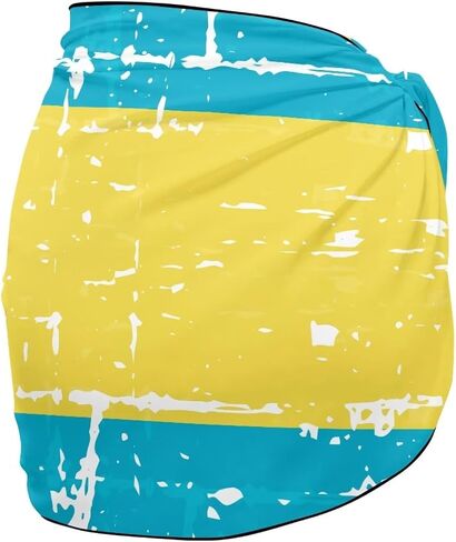 Sarong Swimsuit Coverup for Women Chiffon Beach Scarf Bathing Suit Cover ups Sexy Bikini Swimwear Wrap Skirt in Saudi Arabia