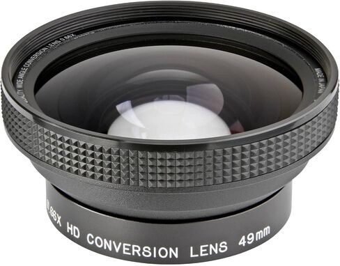Super Quality Wideangle Lens 0.66X(front filter size: 72mm/rear size: 49mm) packed in display box in Saudi Arabia