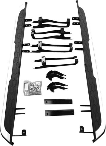 2pcs نمط OE لـ 17-18 CR-V Silver Aluminium Step Step Nerf Bars in Kuwait