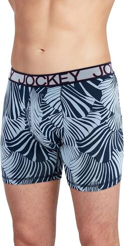 Jockey Men's Underwear Active Microfiber 5" Boxer Brief in Kuwait