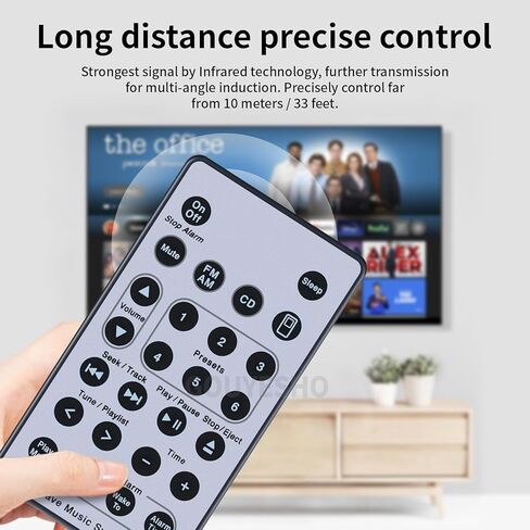 New Remote Control Replacement fit for Bose Wave Sound Touch Music Radio System I II III IV/AM-FM Radio CD MP3 Player AWRCC2 AWRCC3 AWRCC1 AWRCC4 AWRCC6 Wave Music System i in Saudi Arabia