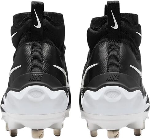 حذاء بيسبول معدني أسود وأبيض للرجال من Nike Alpha Huarache NXT DJ6517-001 - 9.5 US in Saudi Arabia