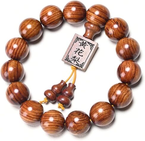 سوار سلسلة زنبرك الطبيعية الخشبية البالغة ， 1pc/pack in Kuwait