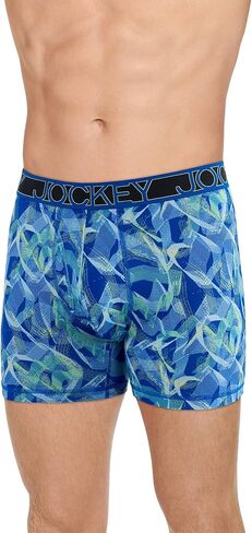 Jockey Men's Underwear Active Microfiber 5" Boxer Brief in Kuwait