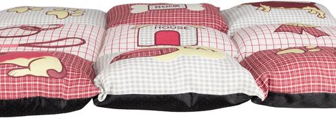 سرير مبطن من TRIXIE Pet Products، رمادي داكن/بيج، 39.25 × 27.5 بوصة. in Saudi Arabia