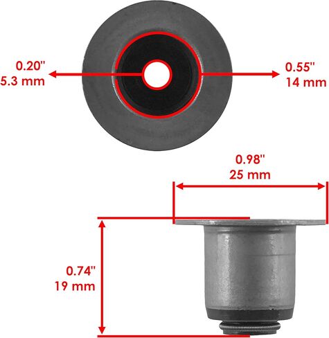 Caltric 2x Valve Ste Seal متوافق مع Polaris Sportsman X2 700 2008 in Saudi Arabia