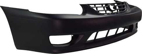 Garage-Pro Bumper Cover Compatible with 2001 2002 Toyota Corolla Primed With Fog Light Holes and Emblem Provision Front in Saudi Arabia