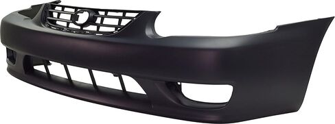 Garage-Pro Bumper Cover Compatible with 2001 2002 Toyota Corolla Primed With Fog Light Holes and Emblem Provision Front in Saudi Arabia