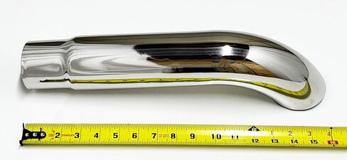 نصيحة العادم 3.50 "× 16.00" طويلة 3.00 "مدخل WTD35016-300-HP-SS ترفض 304 نصيحة عادم Wesdon الفولاذ المقاوم للصدأ in Saudi Arabia