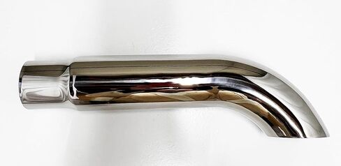 نصيحة العادم 3.50 "× 16.00" طويلة 3.00 "مدخل WTD35016-300-HP-SS ترفض 304 نصيحة عادم Wesdon الفولاذ المقاوم للصدأ in Saudi Arabia