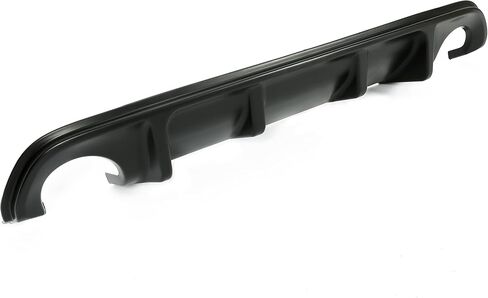 ناشر Kuafu الخلفي متوافق مع 2014-2017 Infiniti Q50 4 Door Lip Pumper Splitter Spoilter Gloss Black in Saudi Arabia
