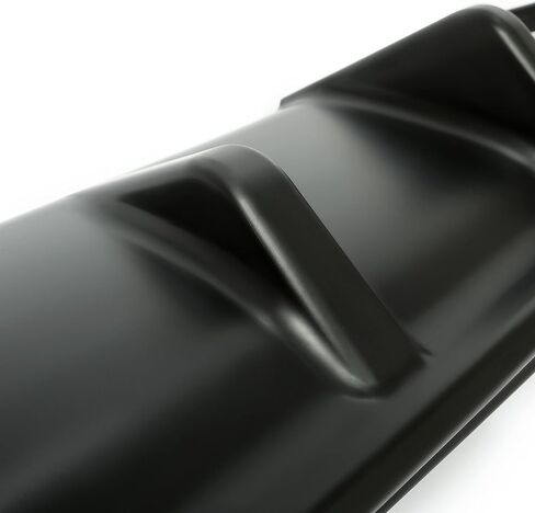 ناشر Kuafu الخلفي متوافق مع 2014-2017 Infiniti Q50 4 Door Lip Pumper Splitter Spoilter Gloss Black in Saudi Arabia