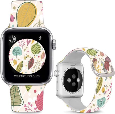 متوافق مع Apple Watch Band Mouse Theme 49mm/46mm/45mm/44mm/42mm (السلسلة 3 2 1) حزام كرتوني ناعم من السيليكون لطيف وممتع متوافق مع iWatch Series SE 10 9 8 7 6 5 4 3 2 1 للأطفال والرجال والنساء in Kuwait