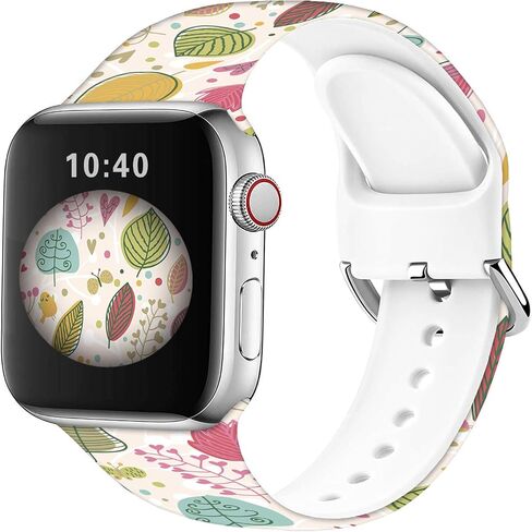 متوافق مع Apple Watch Band Mouse Theme 49mm/46mm/45mm/44mm/42mm (السلسلة 3 2 1) حزام كرتوني ناعم من السيليكون لطيف وممتع متوافق مع iWatch Series SE 10 9 8 7 6 5 4 3 2 1 للأطفال والرجال والنساء in Kuwait
