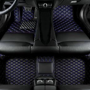 Customize All-Weather Protection Luxury Leather Floor Mats for Cars, SUVs, and Trucks According to Automotive Model (3D Black Floor Mats) in Saudi Arabia