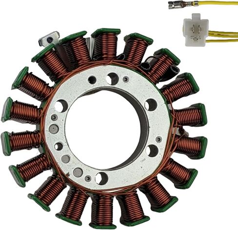 Redcap 18-Coil 3-Ware Stator Magneto لـ 250 سم مكعب GY6-250 Helix CN250 CF250 SUNL SL250-2 ZONGSHEN SCOOTER MOPED GO KART DUNE ATV ELITE ROKETA TANK JONWAY BAJA الصينية in Saudi Arabia