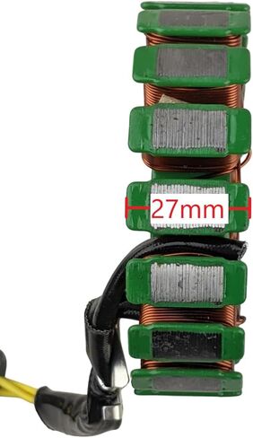 Redcap 18-Coil 3-Ware Stator Magneto لـ 250 سم مكعب GY6-250 Helix CN250 CF250 SUNL SL250-2 ZONGSHEN SCOOTER MOPED GO KART DUNE ATV ELITE ROKETA TANK JONWAY BAJA الصينية in Saudi Arabia