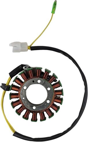 Redcap 18-Coil 3-Ware Stator Magneto لـ 250 سم مكعب GY6-250 Helix CN250 CF250 SUNL SL250-2 ZONGSHEN SCOOTER MOPED GO KART DUNE ATV ELITE ROKETA TANK JONWAY BAJA الصينية in Saudi Arabia