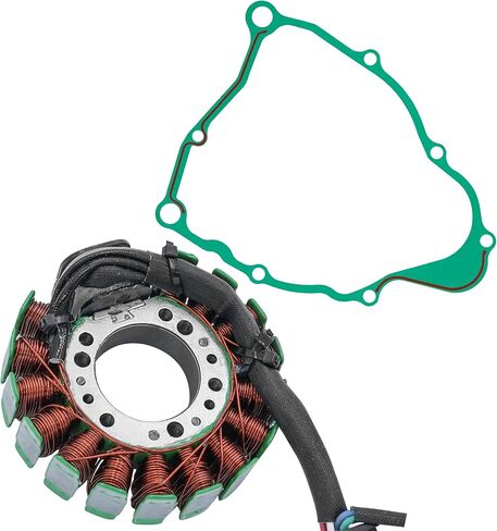 Caltric Stator and Gasket Compatible With Yamaha Bear Tracker 250 Yfm250 Yfm-250 2Wd 1999 2000 in Saudi Arabia