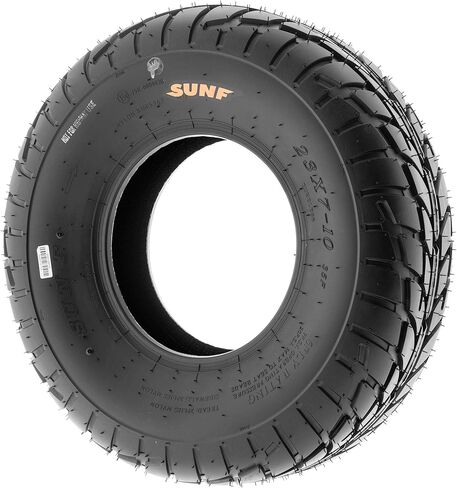 【2】SunF 19x6-10 ATV UTV Tires 19x6x10 Tubeless 6 Ply for 10 Rims - A021, black in Saudi Arabia