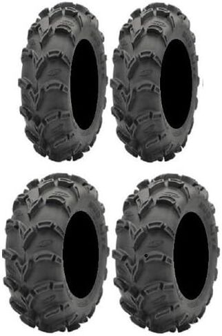 Full set of ITP Mud Lite XL 27x10-14 and 27x12-14 ATV Tires (4) in Saudi Arabia