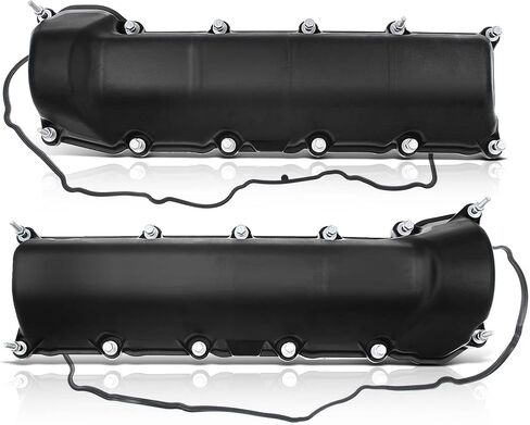 A-Premium 2 X غطاء صمام المحرك الأيسر واليسرى ، مع حشوات وبراغي ، متوافقة مع Chrysler Aspen و Dodge Dakota Durango Ram 1500 & Jeep Commander Grand Cherokee & Mitsubishi Raider in Saudi Arabia