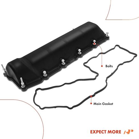 A-Premium 2 X غطاء صمام المحرك الأيسر واليسرى ، مع حشوات وبراغي ، متوافقة مع Chrysler Aspen و Dodge Dakota Durango Ram 1500 & Jeep Commander Grand Cherokee & Mitsubishi Raider in Saudi Arabia