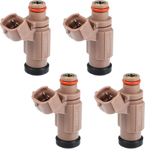 X AutoHaux 4PCS 60E-13761-10-00 EAT282 فوهة حقن الوقود لـ Yamaha PWC 2004-2011 لـ FX Cruiser 2004-2008 لـ SX230 AR230 2005-2009 لـ Waverunner FX 2005-2007 Pink in Saudi Arabia