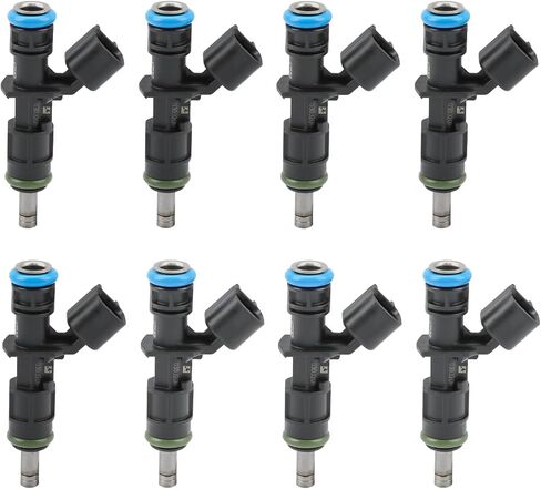 jdmon 8pcs حقن الوقود متوافقة مع RAM 1500/1500 Classic Jeep Grand Cherokee Wagoneer Dodge Challenger Charger Durango Chrysler 300 2020-2023 استبدال FJ1557 ، 5281568AA ، in Saudi Arabia
