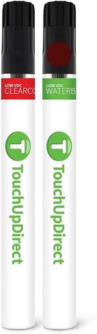 TouchUpDirect R-561P Deep Scarlet Pearl Compatible with Honda Exact Match Touch Up Paint Brush - Essential Kit in Saudi Arabia