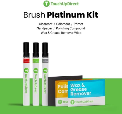 TouchUpDirect DX8/PX8/DT4014 Black Compatible with Jeep Exact Match Touch Up Paint Aerosol - Essential Kit in Saudi Arabia