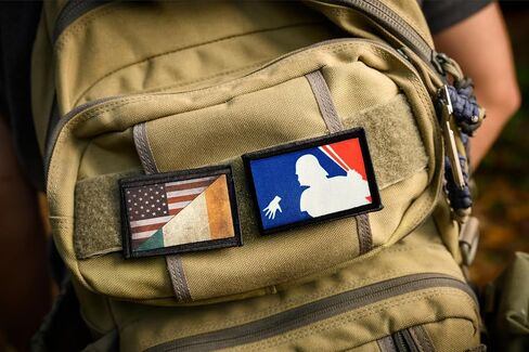 Distressed Ireland Irish USA Flag Patch| Ireland Morale Patch | 2x3 USA Flag Irish Patch by RedheadedTshirts Show Your Irish American Pride on Your Plate Carrier, Tactical Gear, Backpack or hat in Saudi Arabia