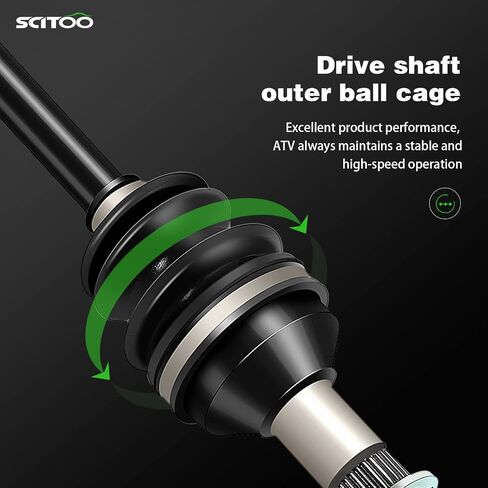 SCITOO CV AXLE SHAFT ASSEMBLY LEFT LEFT FOR 2009-2010 لـ ARCTIC 1000 2006-2011 لـ ARCTIC 400 2006-2009 2013 لـ ARCTIC 500 2009-2011 لـ ARCTIC 550 0502-813 in Kuwait