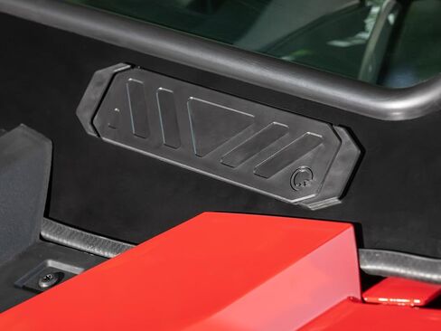 الزجاج الأمامي SuperAtv لـ 2024+ Polaris RZR XP | RZR XP 4 | إطار الألومنيوم | نقطة معتمدة من الزجاج الأمامي السلامة المصنوعة من السلامة | مقاومة الخدش | يشمل المساحات اليدوية in Saudi Arabia