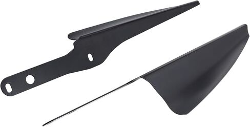 Front Fork Wind Deflectors Windshield for 1995-2024 HD Touring Street Glide Electra Glide Road King CVO FLHT FLHR FLHX (Gloss Black) in Kuwait