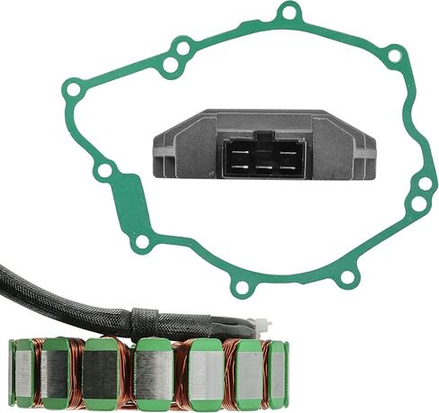 Caltric Stator & Regulator Rectifier with Gasket Compatible with Yamaha Yzf-R6 Yzf R6 2003 2004 2005 in Saudi Arabia