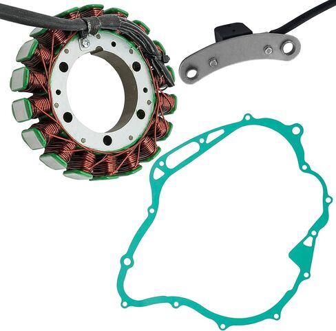 Caltric Stator & Pickup Coil & Gasket Compatible with Yamaha Xv750 Virago 750 1991-1997 in Saudi Arabia