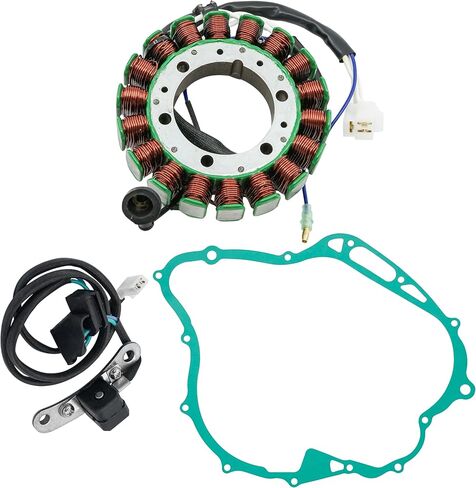 Caltric Stator & Pickup Coil & Gasket Compatible with Yamaha Xv750 Virago 750 1991-1997 in Saudi Arabia