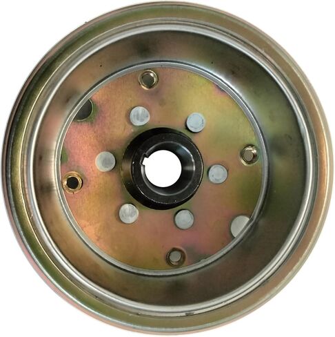 Stator + Flywheel Assembly, GY6 125cc 150cc 180cc 200cc 12 Coils Magneto Stator for Chinese Scooter Moped ATV Go Kart Quads 152QMI 157QMJ Engine (DC) OEM part for Wolf Brand Scooters 150cc Models. in Saudi Arabia