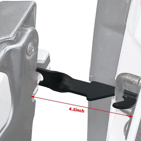 Door Latches Compatible with RZR,Cool RZR Door Latch Extender,Anti-Rust Easy Latches 4.5" Latches Vent Extender Compatible With RZR XP 1000/4 1000 / TURBO/TURBO S / 900 / S 1000 (4.5‘’) in Saudi Arabia