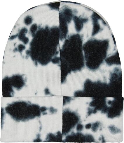 Grateful Dead Embroidered Dancing Bears Tie-Dyed Cuffed Adult Cold Weather Beanie OSFM for Men Women Multicolored in Saudi Arabia
