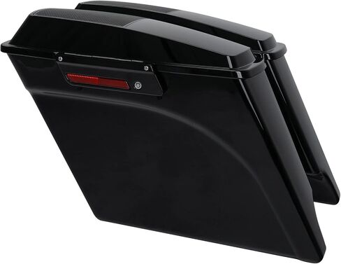TCMT 5 "تمتد أكياس السرج الموسعة 6 × 9 LID LACTHES تناسب نماذج Harley Touring Cvo Road Road King Street Glide Glide Ultra Classic 1994-2013 in Saudi Arabia