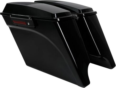 TCMT 5 "تمتد أكياس السرج الموسعة 6 × 9 LID LACTHES تناسب نماذج Harley Touring Cvo Road Road King Street Glide Glide Ultra Classic 1994-2013 in Saudi Arabia
