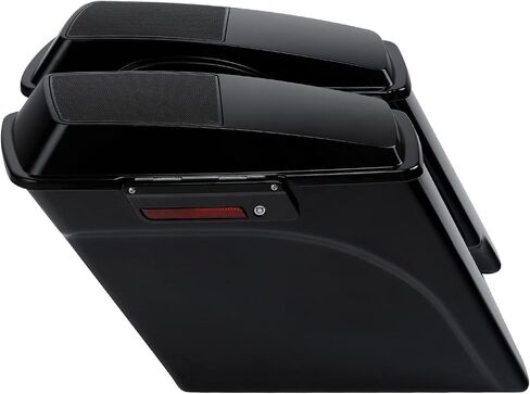 TCMT 5 "تمتد أكياس السرج الموسعة 6 × 9 LID LACTHES تناسب نماذج Harley Touring Cvo Road Road King Street Glide Glide Ultra Classic 1994-2013 in Saudi Arabia