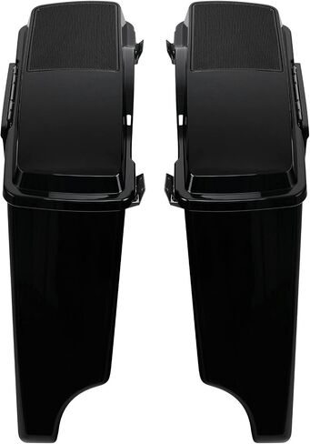 TCMT 5 "تمتد أكياس السرج الموسعة 6 × 9 LID LACTHES تناسب نماذج Harley Touring Cvo Road Road King Street Glide Glide Ultra Classic 1994-2013 in Saudi Arabia