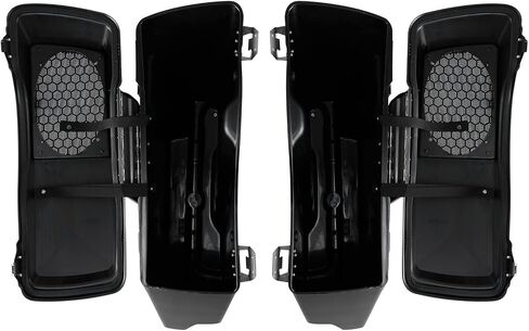 TCMT 5 "تمتد أكياس السرج الموسعة 6 × 9 LID LACTHES تناسب نماذج Harley Touring Cvo Road Road King Street Glide Glide Ultra Classic 1994-2013 in Saudi Arabia