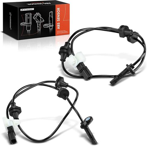 A-Premium 2PC Set Rear ABS Wheel Speed Sensors Compatible with Honda, Acura Models - Pilot 2016-2022, MDX 2014-2016, Ridgeline 2017-2024, Passport 2019-2024, AWD - Rear Driver and Passenger Side in Saudi Arabia