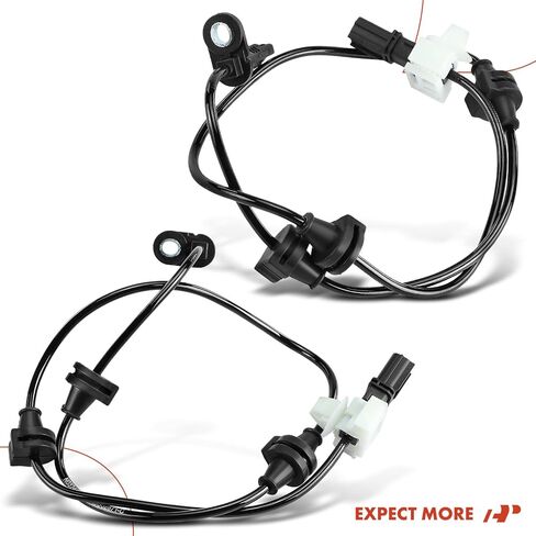 A-Premium 2PC Set Rear ABS Wheel Speed Sensors Compatible with Honda, Acura Models - Pilot 2016-2022, MDX 2014-2016, Ridgeline 2017-2024, Passport 2019-2024, AWD - Rear Driver and Passenger Side in Saudi Arabia