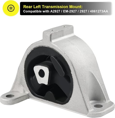 JDMON 4Pcs Engine Motor & Transmission Mount Kit Replacement for Chrysler Town & Country 3.3L , 3.8L Dodge Caravan, Grand Caravan 2001-2007 Compatible with A2925, A2926, A2927, A2928 in Saudi Arabia
